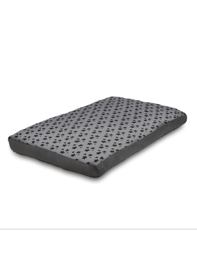 Grey Stars Dog Bed