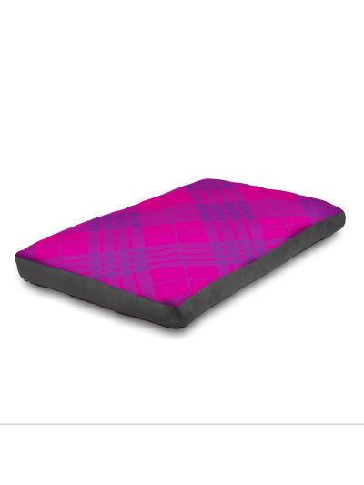 Pink Tartan Dog Bed